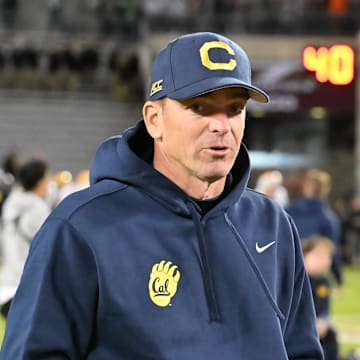 Cal head coach Justin Wilcox