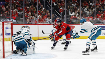 Nic Dowd, Washington Capitals Mandatory Credit: Geoff Burke-Imagn Images