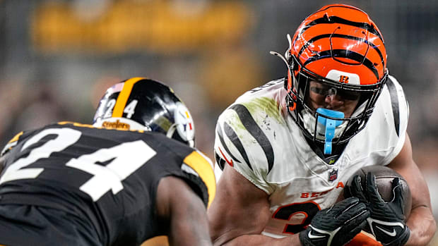 Cincinnati Bengals running back Khalil Herbert