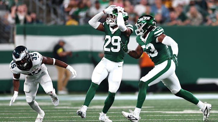 NY Jets cornerback Jarrick Bernard-Converse