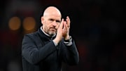 Erik Ten Hag con el Manchester United