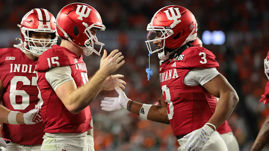 Indiana Hoosiers wide receiver Omar Cooper Jr. 