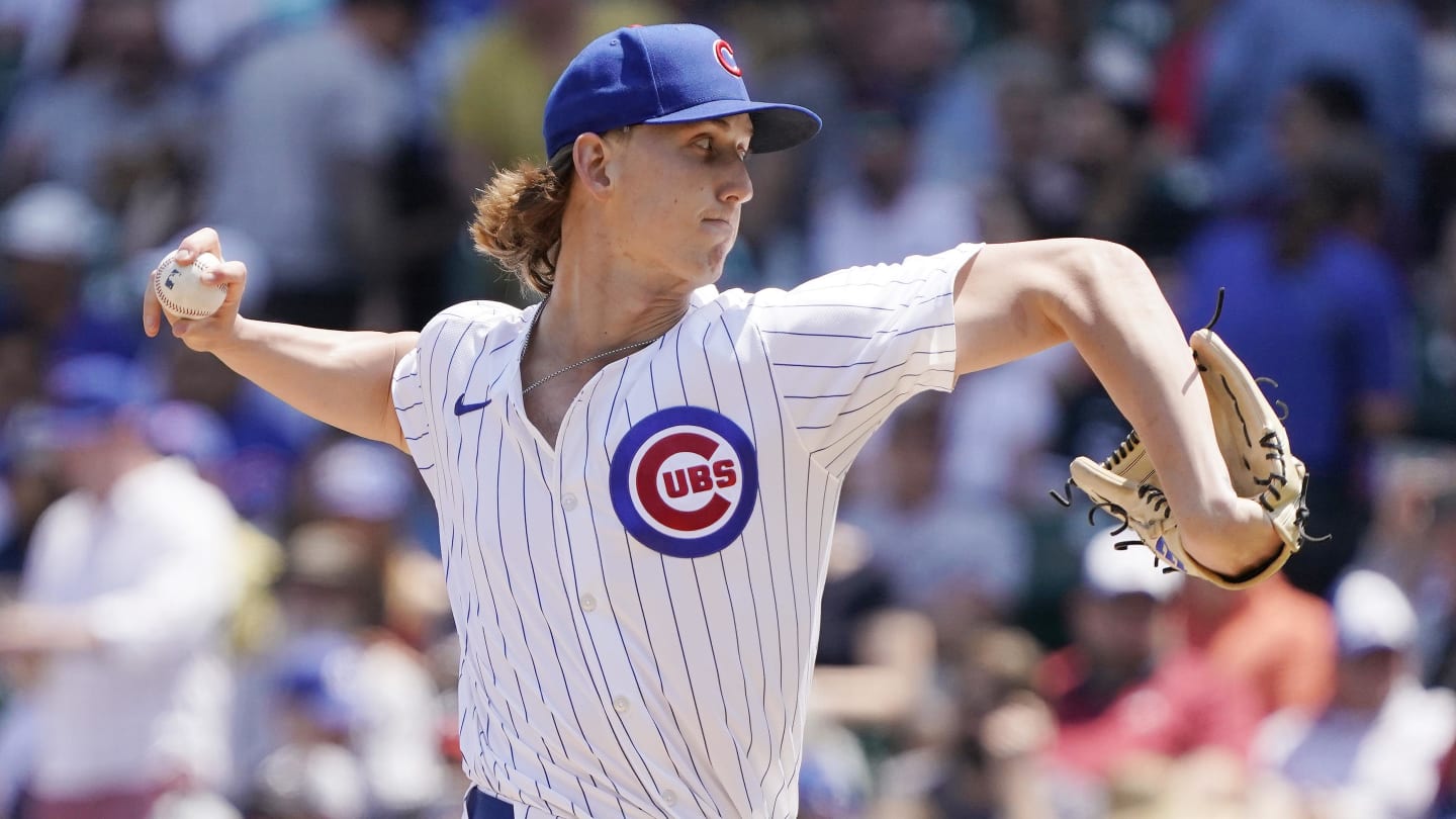 Read more about the article Chicago Cubs could get star rookie pitcher back “faster” than expected