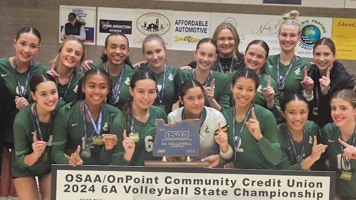 The Jesuit Crusaders repeated as Oregon high school volleyball 6A state champions.