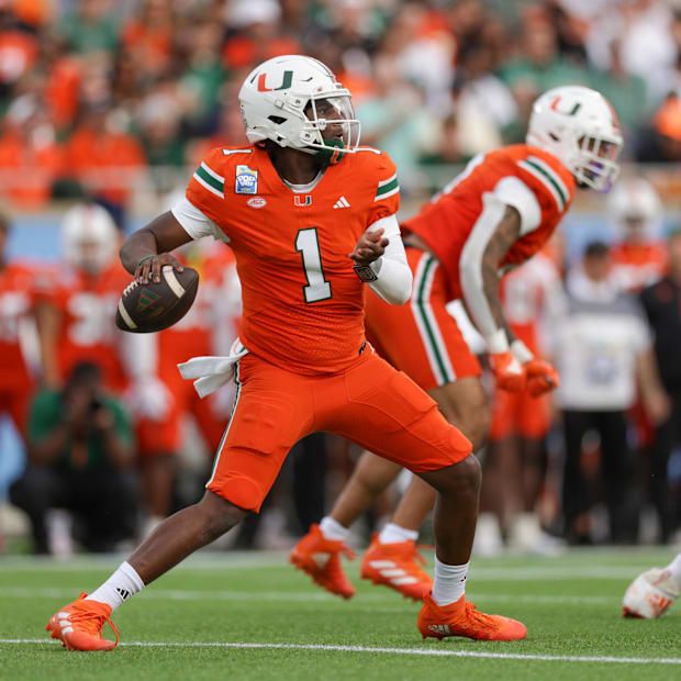 Ward passed for 4,313 yards in his final season at Miami.