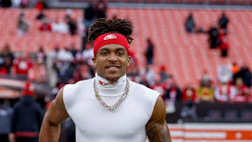 San Francisco 49ers wide receiver Demarcus Robinson