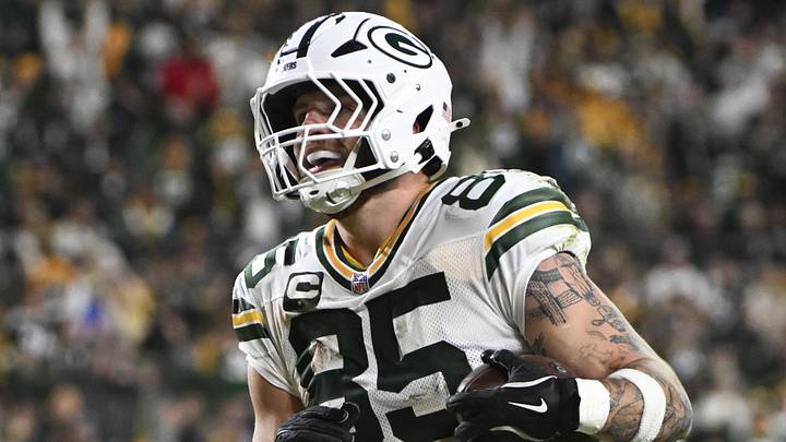 Green Bay Packers tight end Tucker Kraft