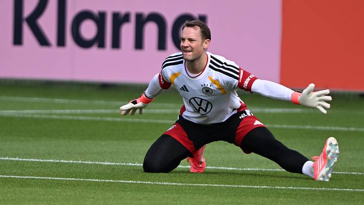 Manuel Neuer absolviert bislang nur individuelle Einheiten