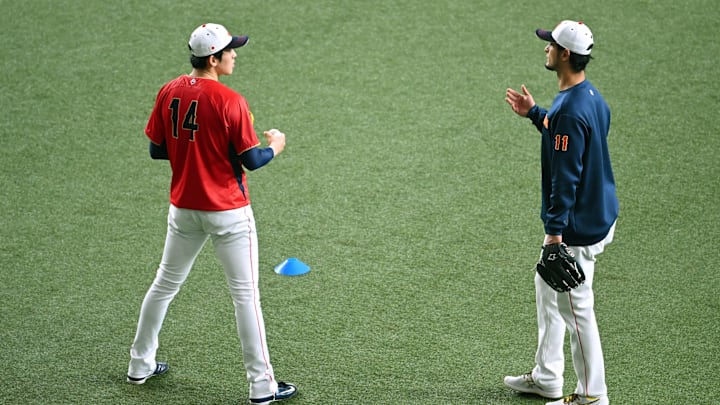 Japan v Orix Buffaloes
