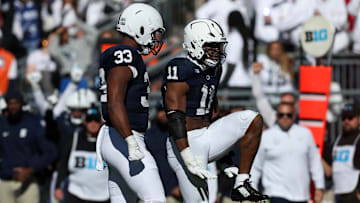 Penn State Nittany Lions defensive end Abdul Carter (11)