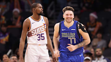 Houston Rockets star Kevin Durant couldn't believe the Luka Doncic trade