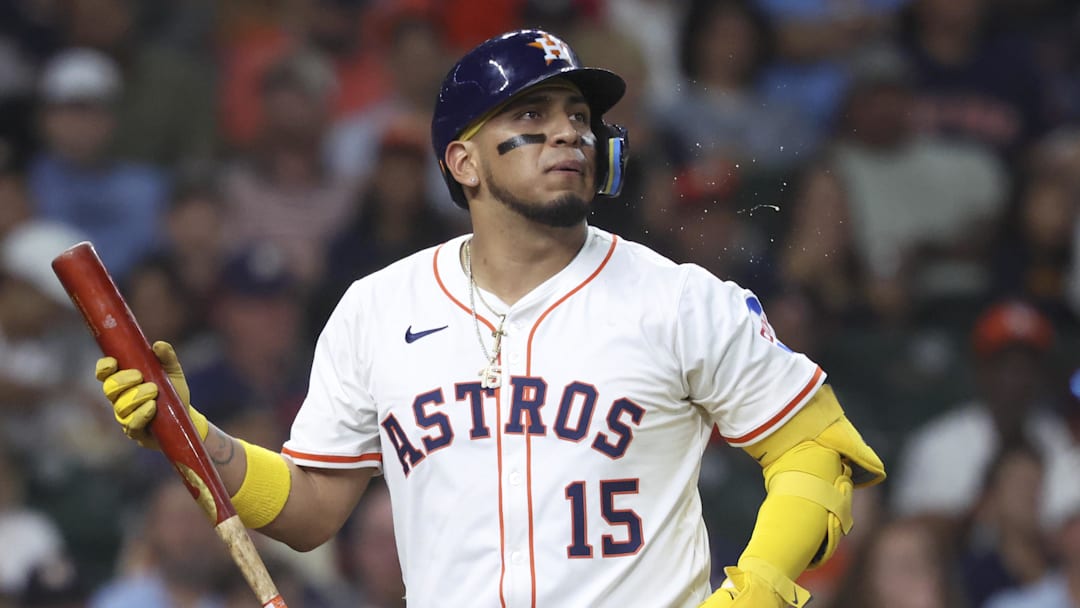 Houston Astros third baseman Isaac Paredes