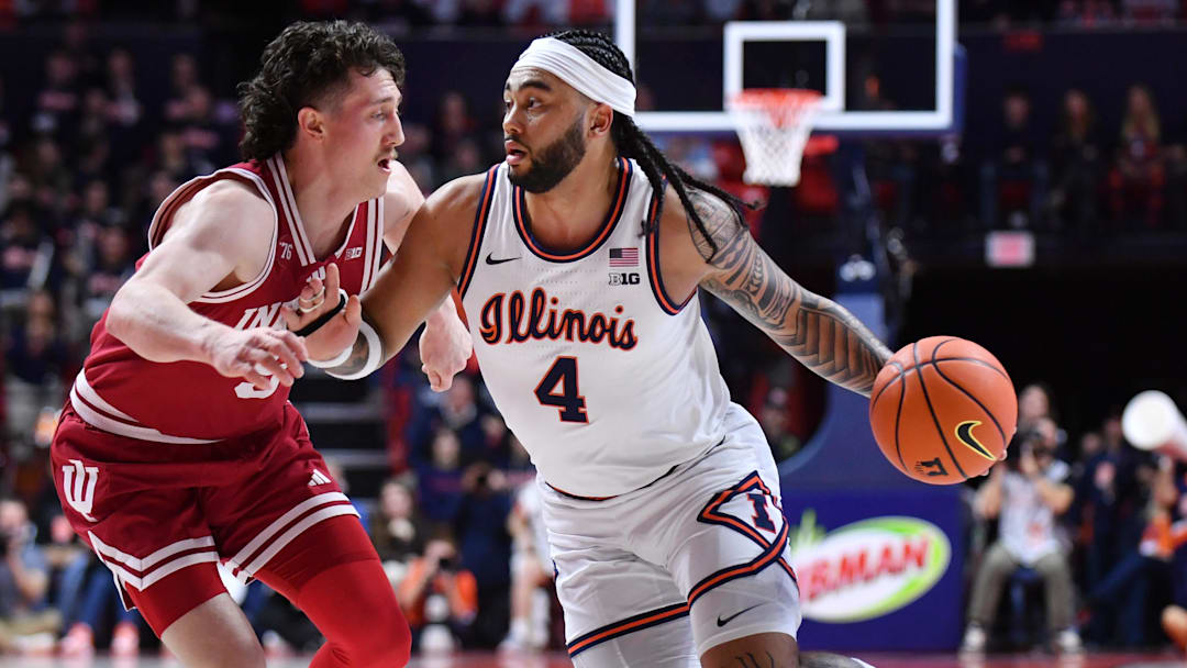 Illinois Fighting Illini guard Kylan Boswell Illinois Fighting Illini guard Kylan Boswell