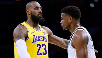 LeBron James, Anthony Edwards