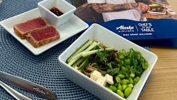 Alaska Airlines introduces Chef's Tray Table with new dishes from Chef Brady Ishiwata Williams