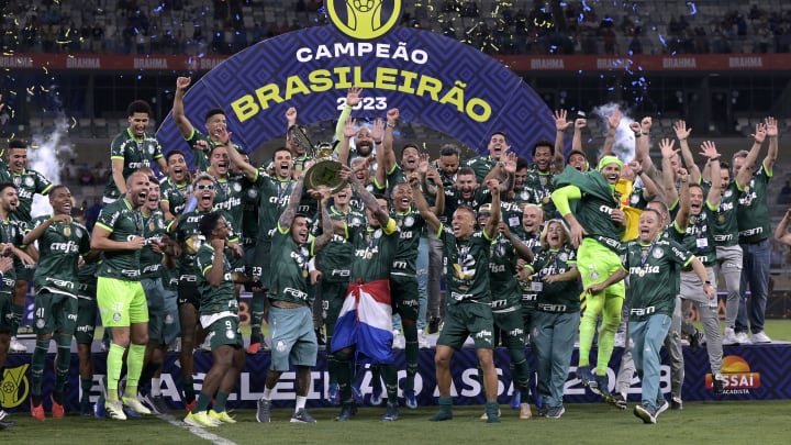 Messinho juega en el Palmeiras en Brasil 