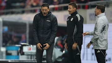 Dino Toppmöller ärgert sich in Heidenheim am Seitenrand