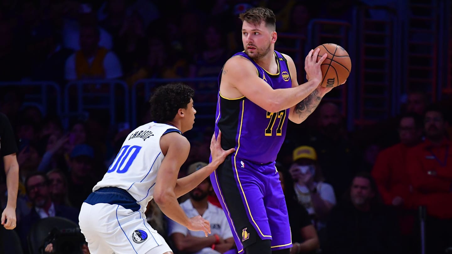 Lakers star Luka Doncic sets NBA history in revenge game against Mavericks