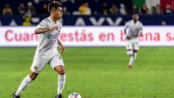  Los Angeles Galaxy's Efrain Alvarez scored a stunning goal against Charlotte FC