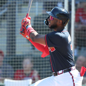 The Braves big free agent bat is back in the lineup