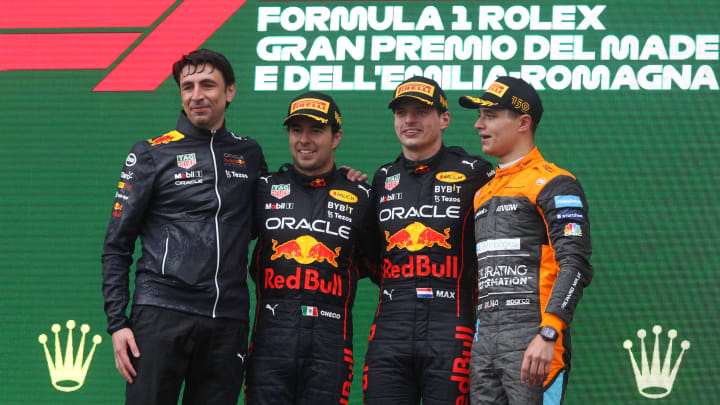Sergio Pérez y Max Verstappen son los pilotos de Red Bull en 2022