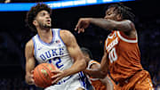 Duke basketball forward Cameron Boozer vs Texas Longhorns