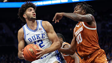 Duke basketball forward Cameron Boozer vs Texas Longhorns