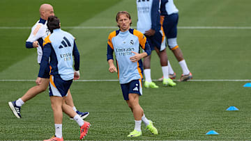 Luka Modric retornou aos treinos do Real Madrid após jogos da Croácia na Nations League