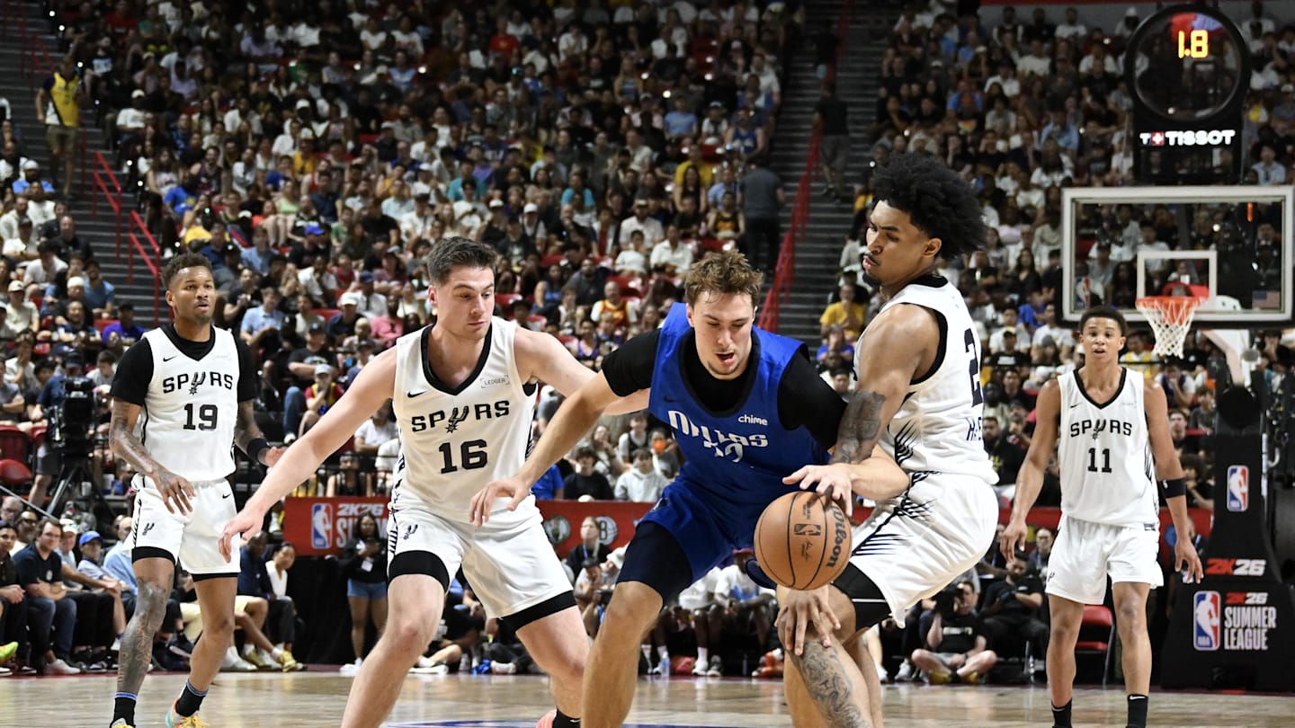 Spurs' Dylan Harper Debuts NBA Summer League After Injury