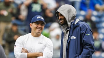 Seattle Seahawks head coach Mike Macdonald