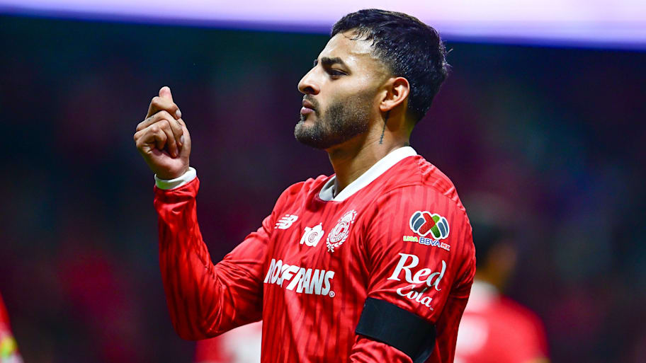 Alexis Vega‘s 22 goal contributions for Toluca this season are the most of any player in Liga MX. | IMAGO/Agencia-MexSport