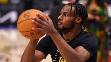 Bronny James hasn't played much with the Lakers, but that should change in the G League.