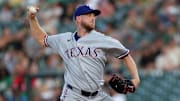 Texas Rangers starting pitcher Merrill Kelly is an interesting prop target on Friday.