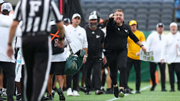 The Bulls were beaten every way a team could be beaten by Rice, which was 3-8 entering the game and playing for a lame-duck coach.