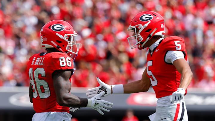 Dillon Bell, Noah Thomas, Georgia Bulldogs