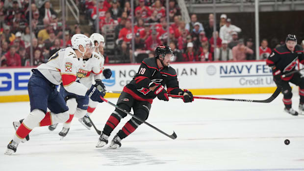 Hurricanes vs. Panthers Game 1.