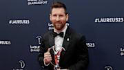 Lionel Messi était présent aux Laureus Awards lundi soir 