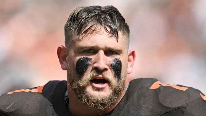 Cleveland Browns guard Wyatt Teller