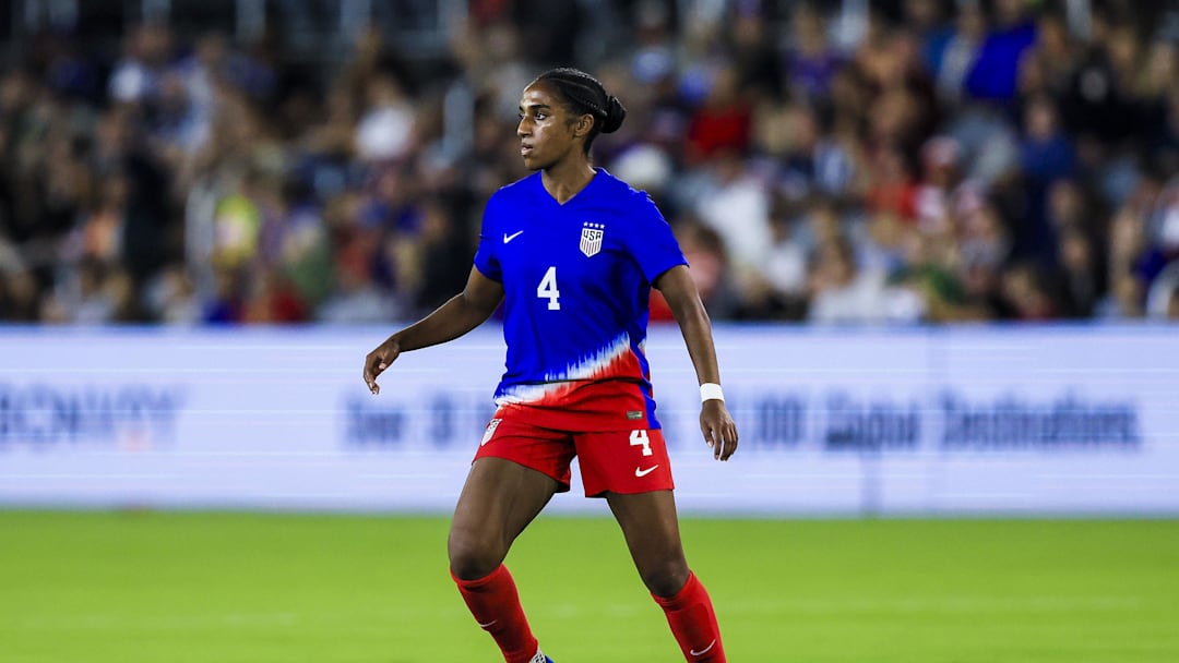 USWNT celebrated a 3-0 victory over Argentina Wednesday night.