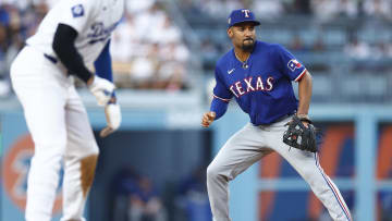 Texas Rangers v Los Angeles Dodgers