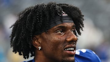 New York Giants wide receiver Malik Nabers