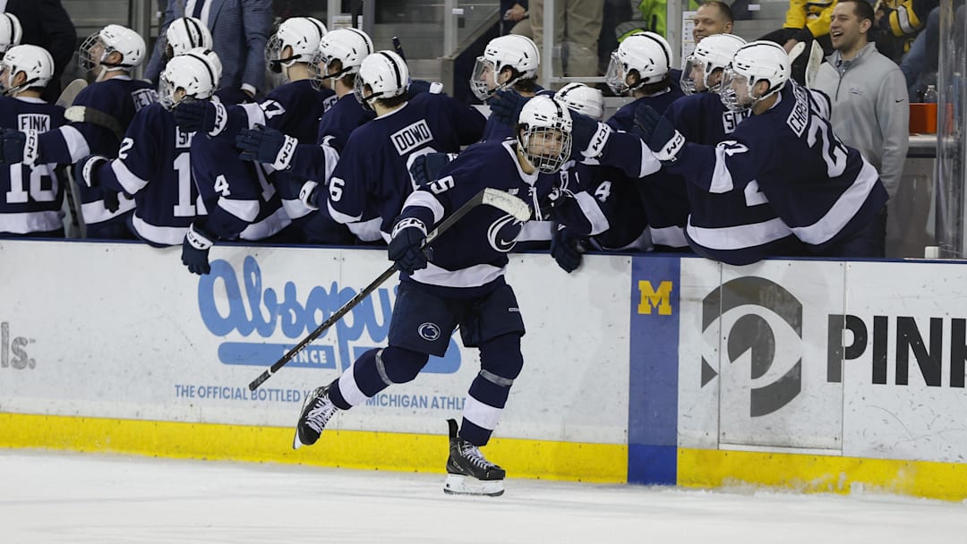 Penn State men's hockey forward Charlie Cerrato