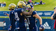 UC Davis wide receiver C.J. Hutton (1)