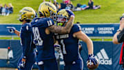 UC Davis wide receiver C.J. Hutton (1)