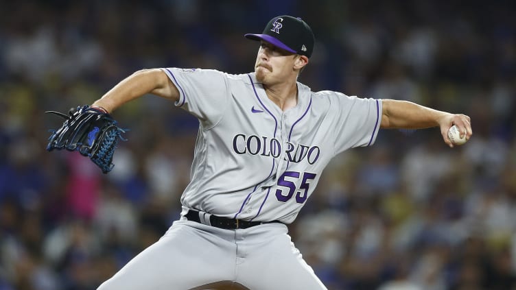 Colorado Rockies pitcher Justin Bruihl