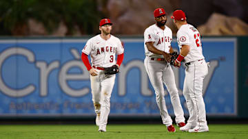 Oakland Athletics v Los Angeles Angels