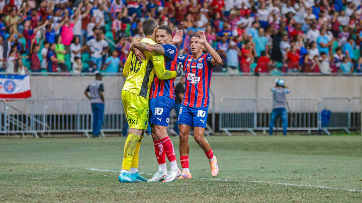 Bahia venceu o Palmeiras por 1x0 na Arena Fonte Nova