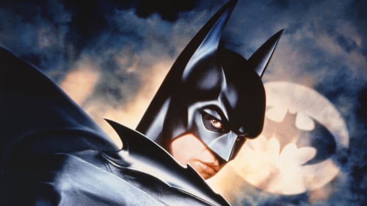 On the set of Batman Forever