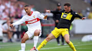 Enzo Millot im Duell mit Pascal Groß