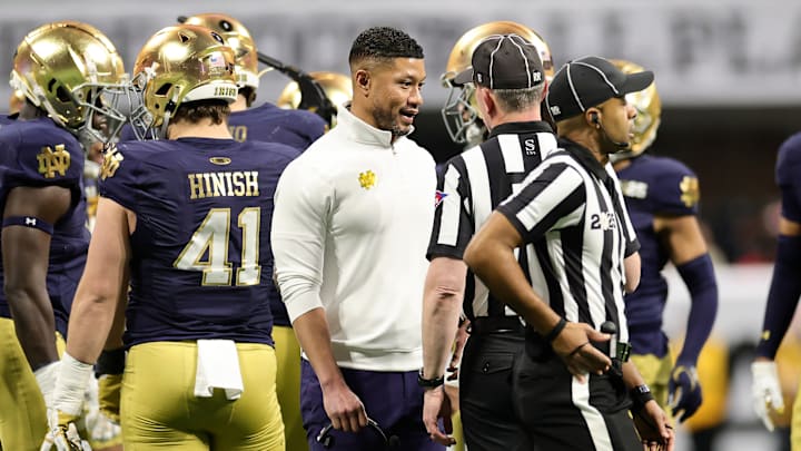 2025 CFP National Championship Presented by AT&T- Ohio State v Notre Dame